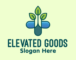 Herbal Medicinal Plant logo design