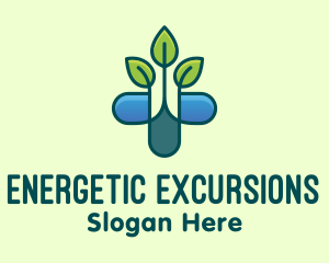 Herbal Medicinal Plant logo design