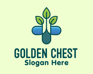 Herbal Medicinal Plant logo design