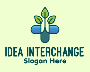 Herbal Medicinal Plant logo design