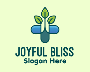 Herbal Medicinal Plant logo design