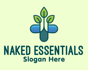 Herbal Medicinal Plant logo design