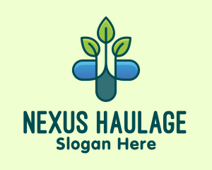 Herbal Medicinal Plant logo design