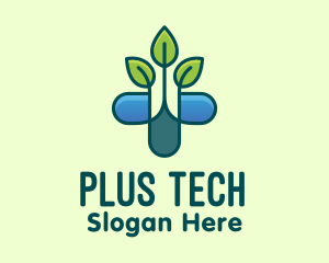 Herbal Medicinal Plant logo design