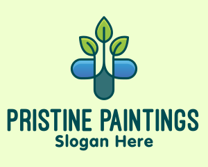 Herbal Medicinal Plant logo design