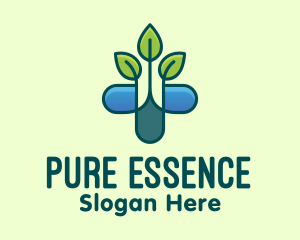 Herbal Medicinal Plant logo design