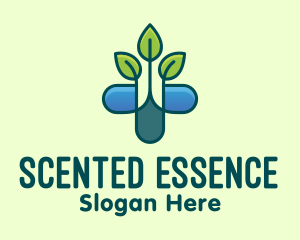 Herbal Medicinal Plant logo design