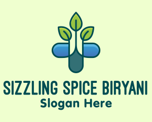 Herbal Medicinal Plant logo design