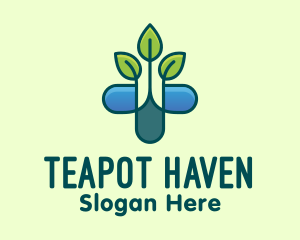 Herbal Medicinal Plant logo design