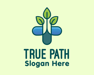 Herbal Medicinal Plant logo design