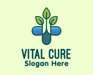 Herbal Medicinal Plant logo