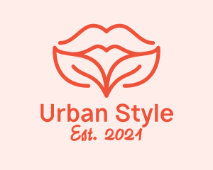 Natural Leaf Lips logo