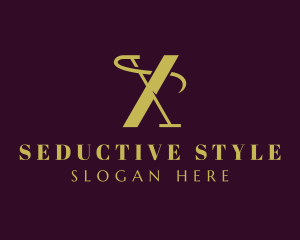 Gold Fashion Tailoring Logo