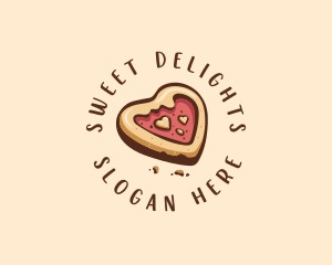 Heart Biscuit Cookie logo