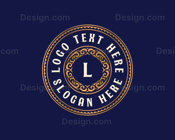 Ornamental Luxury Vintage Logo