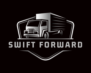 Truck Forwarding Logistics logo design