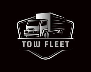 Truck Forwarding Logistics logo design