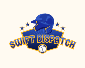 Sports Baseball Helmet Logo