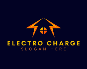 House Lightning Energy logo design