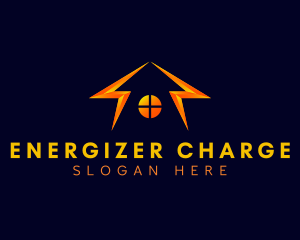 House Lightning Energy logo design