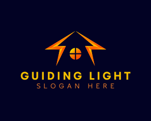 House Lightning Energy logo design