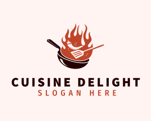 Fire Chili Restaurant logo design