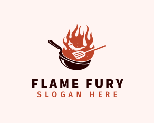 Fire Chili Restaurant logo design