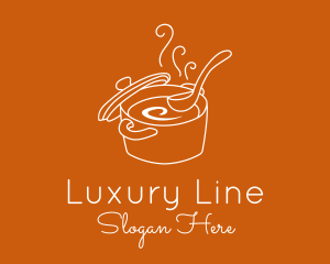 Hot Soup Pot logo design