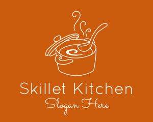 Hot Soup Pot logo design