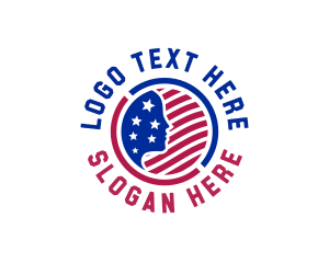 American Flag Government logo