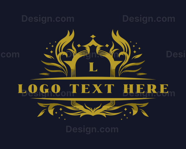 Luxury Royalty Ornament Logo