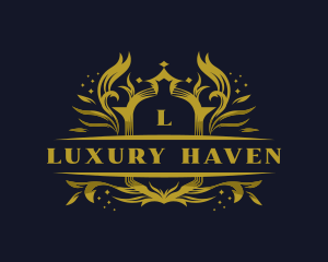 Luxury Royalty Ornament logo design