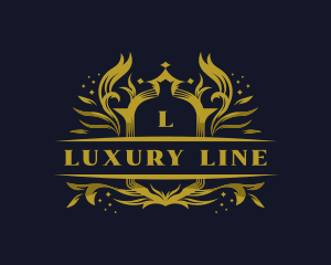 Luxury Royalty Ornament logo design