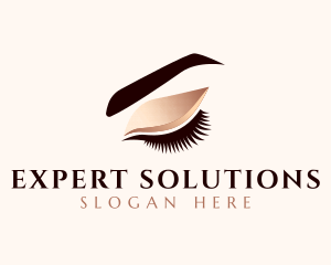 Elegant Beauty Eyelashes logo design