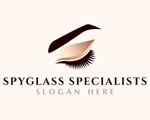 Elegant Beauty Eyelashes logo design