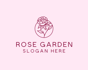 Rose Flower Bloom logo