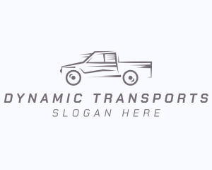 Fast Truck Transport logo design