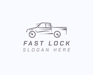 Fast Truck Transport logo design