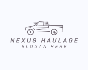 Fast Truck Transport logo design