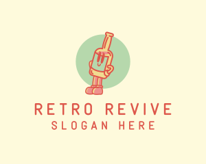 Retro Beer Bottle logo design