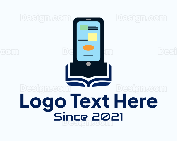 Mobile Phone Ebook Logo