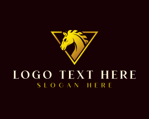 Luxury Horse Equine logo
