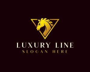 Luxury Horse Equine logo design