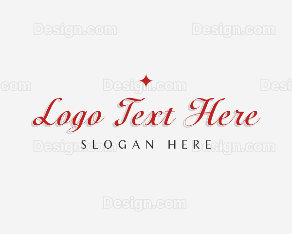 Elegant Diamond Sparkle Logo