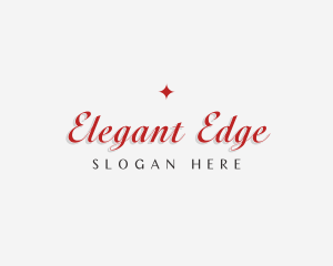 Elegant Diamond Sparkle logo design