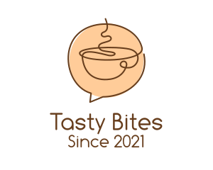 Monoline Coffee Chat  logo