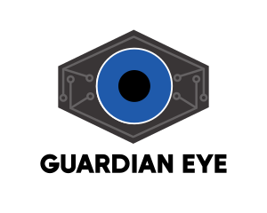 Robotic Tech Eye logo design