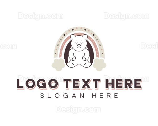 Teddy Bear Kindergarten Logo