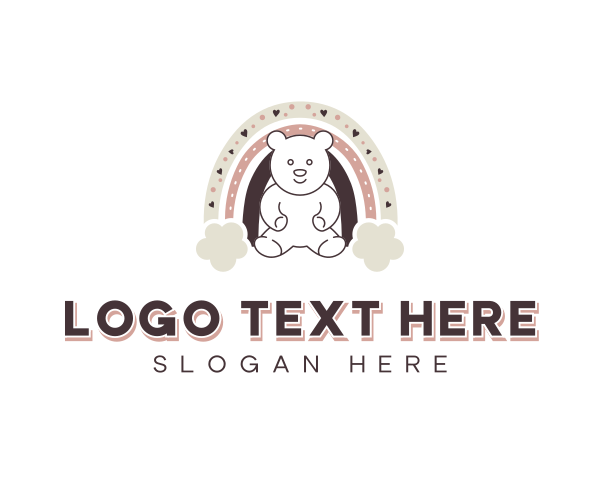 Teddy Bear logo example 2