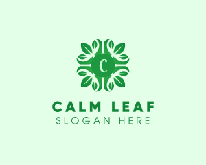 Leaf Plant Floral  logo design